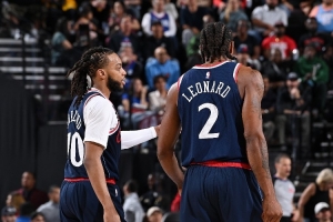 卢：喜欢伦纳德和加兰的组合 前者吸引防守&后者做出正确的选择