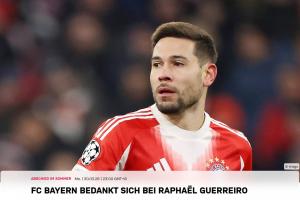 结束三年拜仁生涯！官方：32岁格雷罗今夏离队，合同到期不再续约