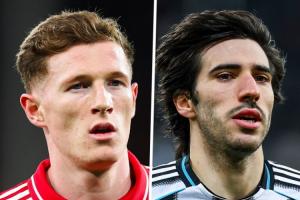 曼市双雄直接竞争！罗马诺：曼联、曼城都有意安德森+托纳利