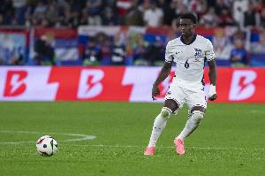 凯恩缺阵，格伊成英格兰国家队队史第129位场上队长