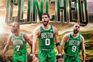 绿军取得赛季第50胜 提前9场锁定东部前六的季后赛席位