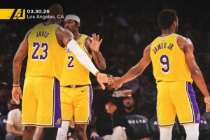拒绝爆冷！本赛季湖人半场领先战绩32胜2负 三节后领先35胜1负