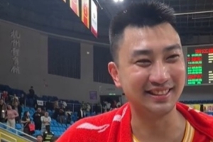 苏若禹：争取尽快恢复到最好状态 会把经验传递给年轻队员