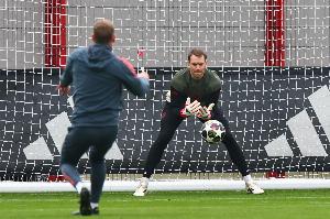 拜仁官方：乌尔比希进行个人训练，诺伊尔等多人参加部分合练