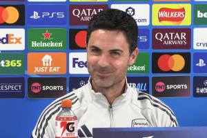 现在心态如何？阿尔特塔：火，我浑身是火，燃起来了，没别的了