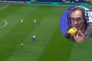 前裁判：埃里克·加西亚确实应被红牌罚下，补防球员距离较远