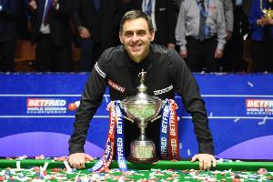 奥沙利文：希望退役前再夺得一次世锦赛冠军，亨德利是最伟大球员