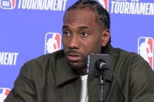 【完整版】伦纳德：追梦防得我很难出手 身体健康还要继续打下去