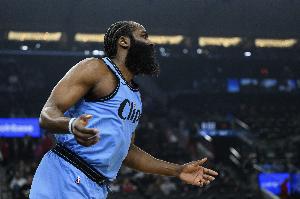 船记：若哈登未申请交易 快船可能不会是夺冠热门&但能排联盟前五