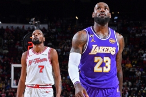 美职篮西部季后赛前瞻：湖人单核出击 火箭阿杜带队青年军