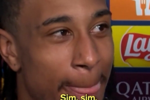 击败欧冠之王感觉如何？奥利塞反问：欧冠之王？好吧