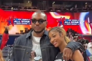 小卡特谈女友里斯：我们每场都交流比赛 彼此都不在意外界的噪音