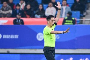 直播吧：国际级裁判员王迪主哨今晚中超浙江vs北京国安