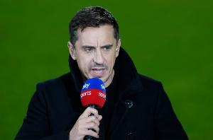 内维尔谈英超争冠：曼城优势巨大，阿森纳对阵纽卡气氛会很紧张