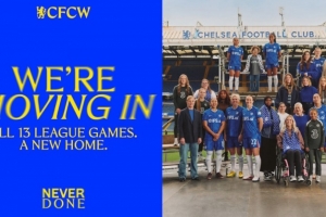 官方：切尔西女足26/27赛季女超联赛的比赛将在斯坦福桥进行