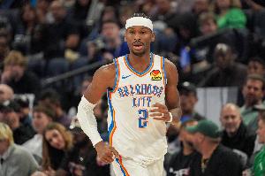 现存季后赛连续20+榜：SGA10场第1 约基奇&小卡7场第2 杜兰特3场