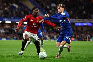 太阳报：切尔西输曼联中场休息时，有切尔西球员更衣室怒骂加纳乔