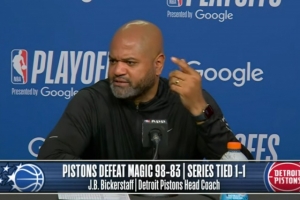 【完整版】比克斯塔夫：外界批评都是屁话 今天才是我们正常水平