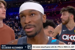 【完整版】亚历山大：霍姆格伦撑起了防守 我们能克服任何困难