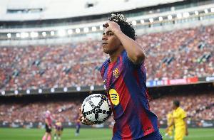 阿斯：本赛季巴萨没有亚马尔时表现还行，但上赛季就很挣扎