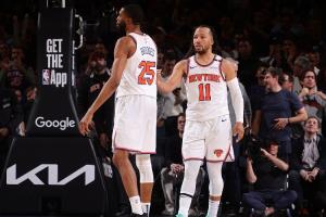 尼克斯连续两场季后赛常规时间1分落败 历史单赛季首队