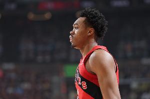 24岁266天！巴恩斯季后赛砍30+10助 历史第二年轻做到的前锋