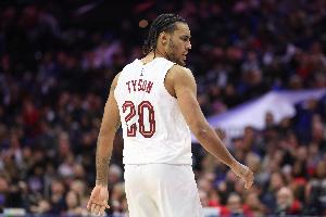 拼劲儿值得肯定！泰森替补16分钟 9中5&三分6中3拿到13分4助