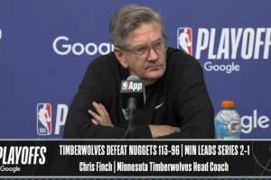 【完整版】芬奇：麦丹表现现象级 戈贝尔解决了所有防守难题