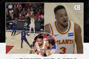 连续2场打进制胜球！CJ晃开布伦森命中撤步三分：他根本防不住我