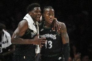 明日G4再战掘金！森林狼全员健康 无人登上伤病报告