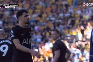 热刺被迫换人！索兰克伤退第40分钟被换下，里沙利松替补登场