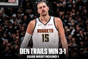 这次如何？联盟近两次1-3落后逆转都由掘金缔造 20年连续2轮翻盘