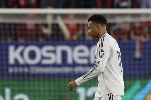 记者：姆巴佩将缺战西班牙人，预计能赶上国家德比