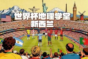 世界杯地理学堂：大洋洲唯一的参赛国新西兰，是一个双语国家