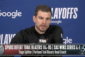 【完整版】斯普利特：文班亚马改变了比赛 要和开拓者谈谈未来