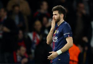 K77和登贝莱并列巴黎队史欧冠淘汰赛进球第二多，仅次于姆巴佩