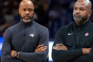 美记：比克斯塔夫和莫斯利私下关系很好 但约定系列赛中互不联系