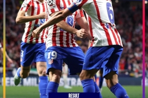 马竞vs阿森纳是自2001以来首场至少进2球且均为点球的欧冠淘汰赛