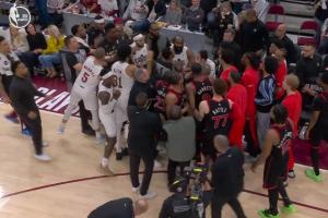 巴雷特谈与哈登冲突：我尊重哈登 但别到我们替补席捡球