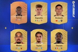 意甲4月最佳6人候选名单：小图拉姆5球2助攻、马伦4球1助攻