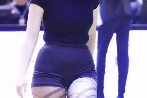 野性小猫！韩国啦啦队美女河智媛！完美大码身材~